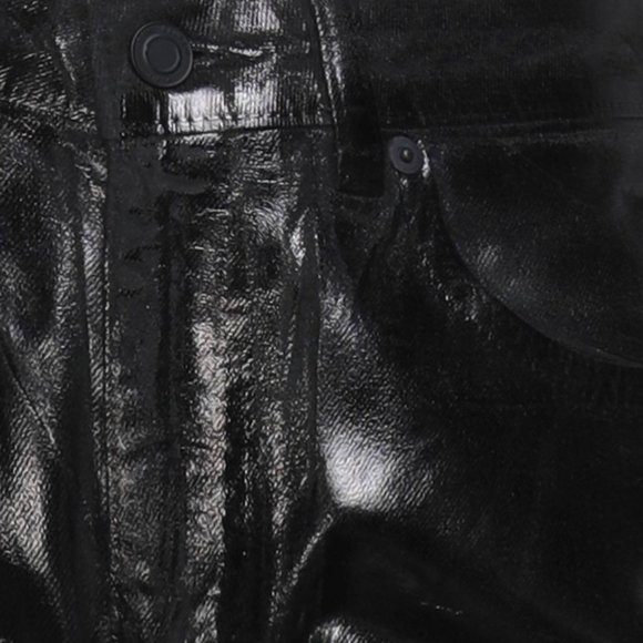 Saint Laurent  High Waisted Shiny Effect Jeans - Picture 10 of 16